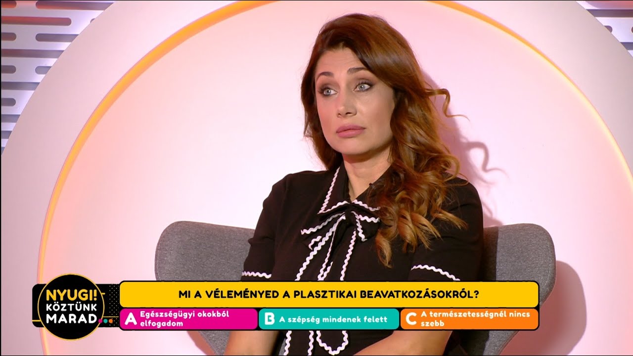 Horv&aacute;th &Eacute;va megb&aacute;nta a mellplasztik&aacute;t - Life TV