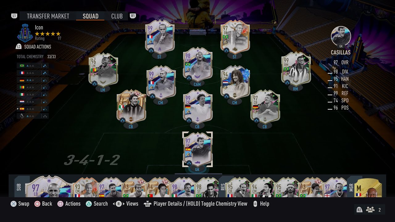 The BEST Untradeable Icon Team - FIFA 23 Ultimate Team