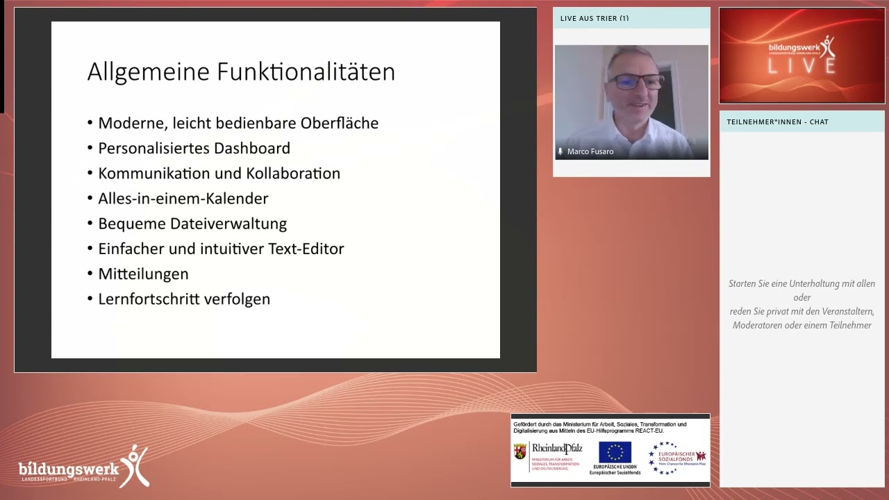 Effektives Lernen mit Moodle, Sendung vom 23.02.2024
