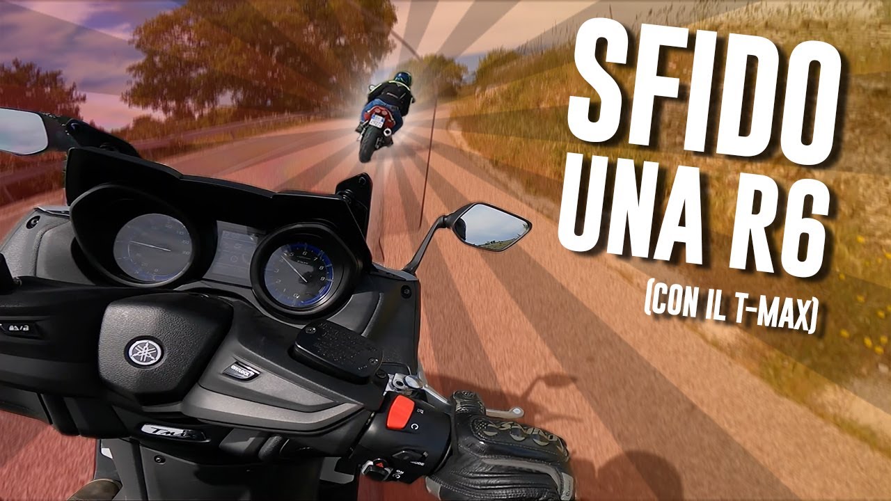 SFIDO UNA R6 CON IL T-MAX 560! - [SPECIALE 10K ISCRITTI]