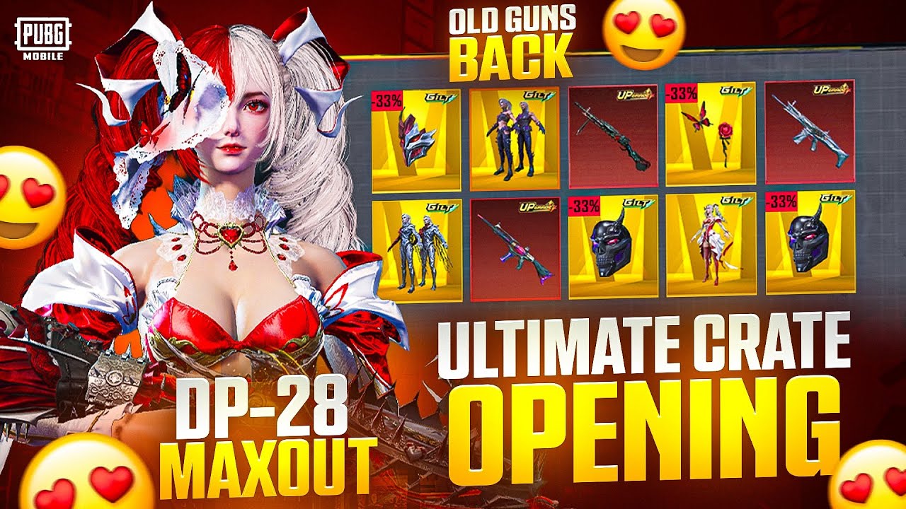 😱NEW ULTIMATE DP28 MAXOUT CRATE OPENING  OLD GUNS AND ULTIMATE BACK