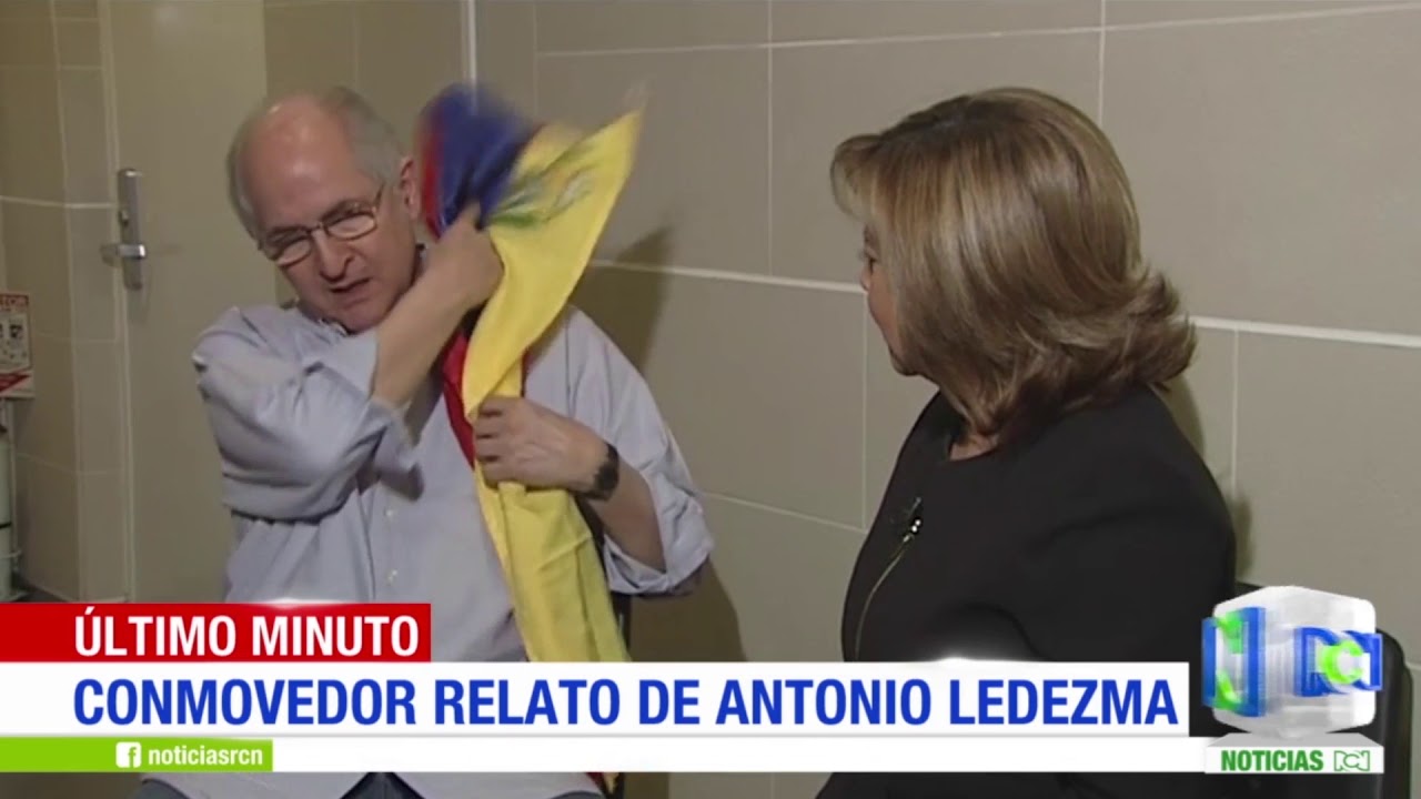 Entre lágrimas, Antonio Ledezma relata la dramática travesía que realizó para huir de Venezuela