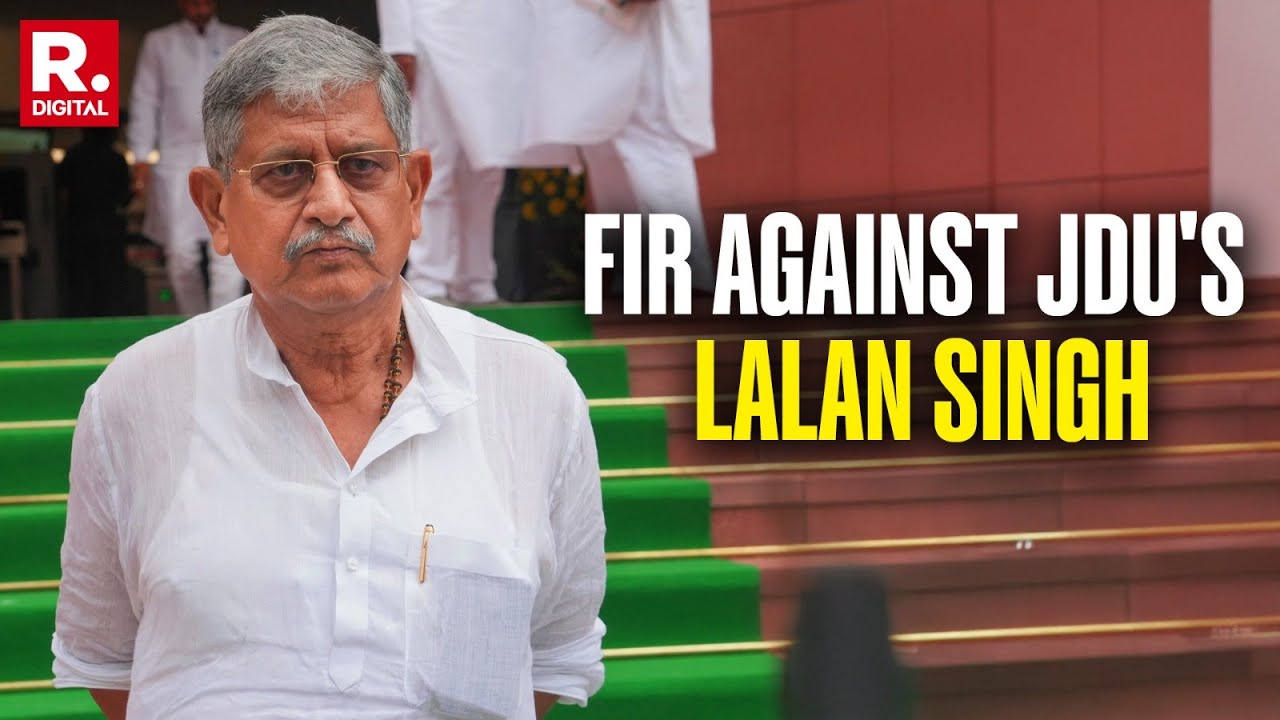 Breaking: FIR Filed Against Lalan Singh For Threatening Voters | Bihar Election