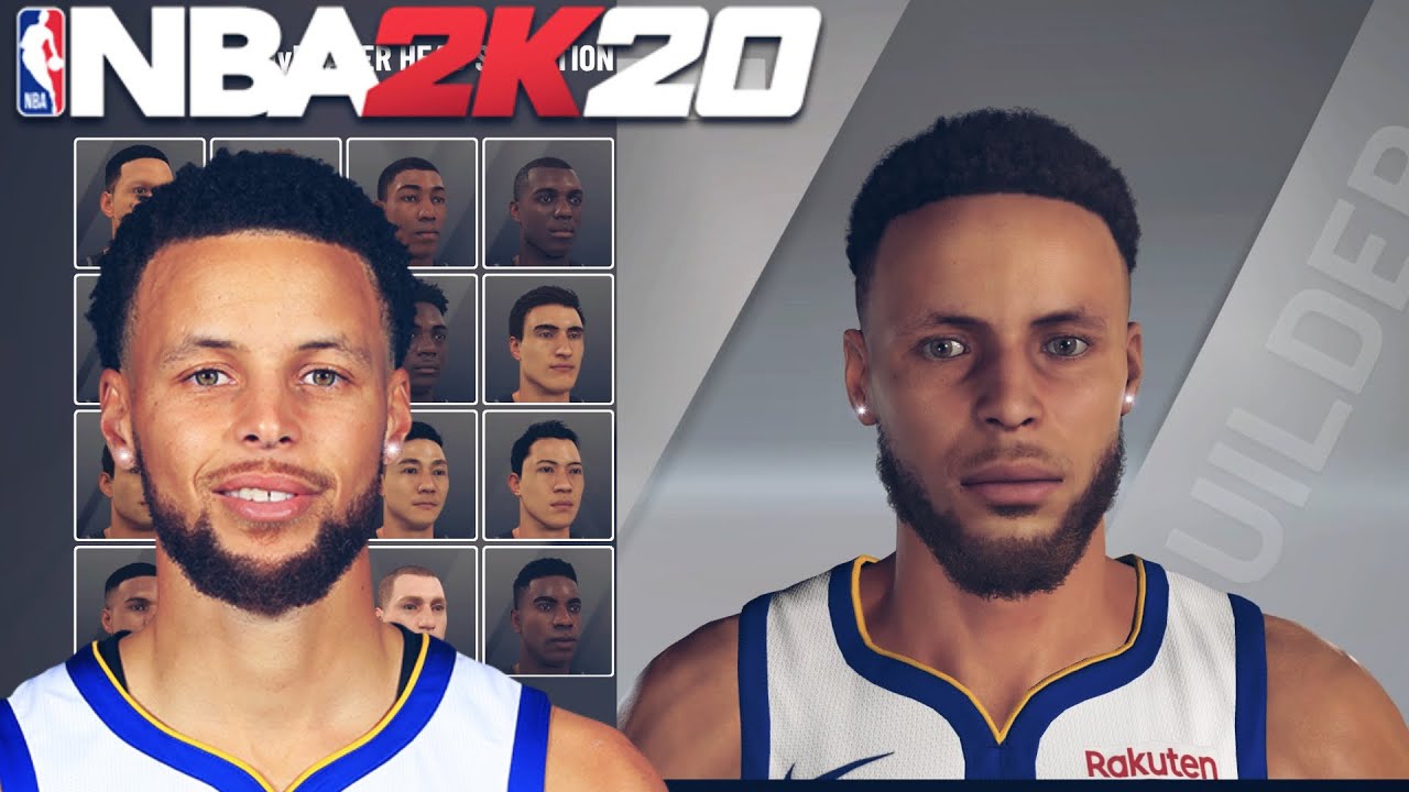 BEST STEPH CURRY FACE CREATION ON NBA2K20!!