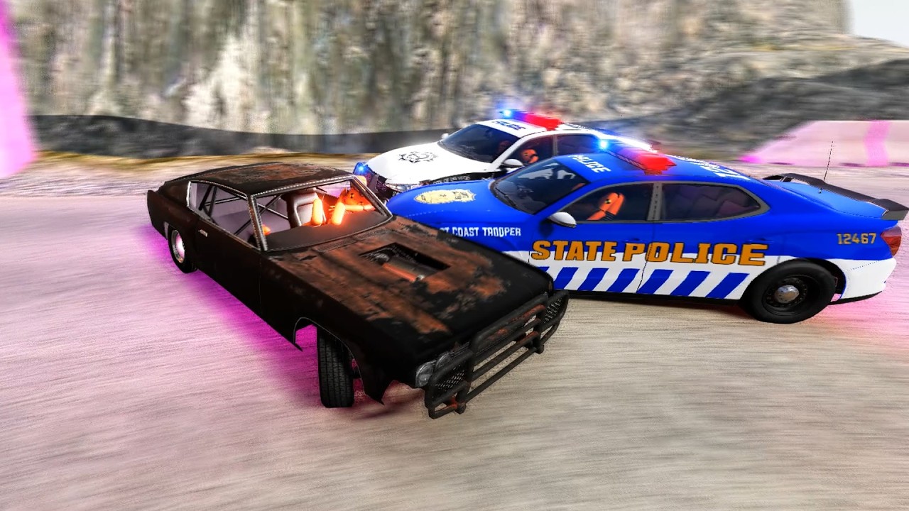 Trapped in BeamNG.drive – Escape or Get Crashed? #16