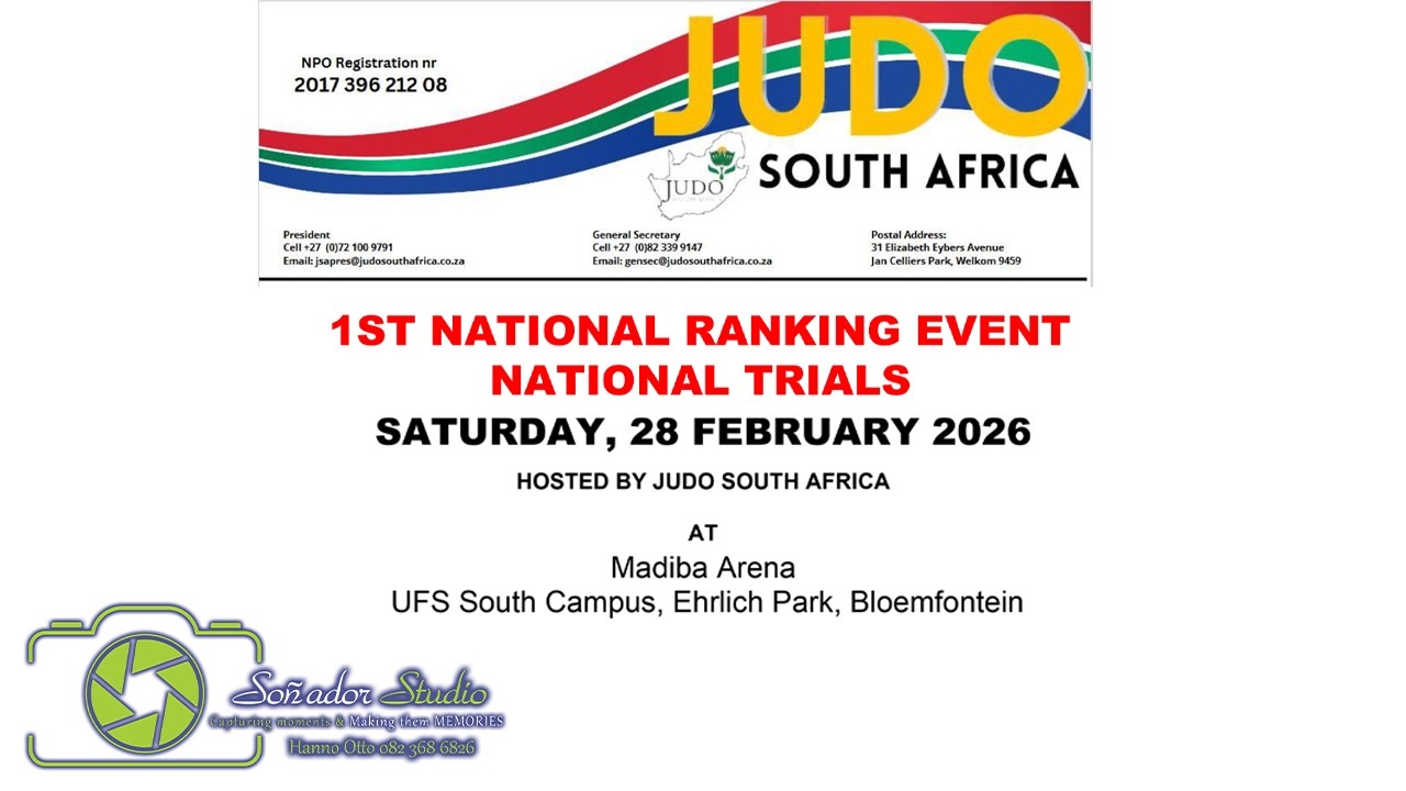 TATAMI 2 - JUDO SA 1ST NATIONAL RANKING EVENT