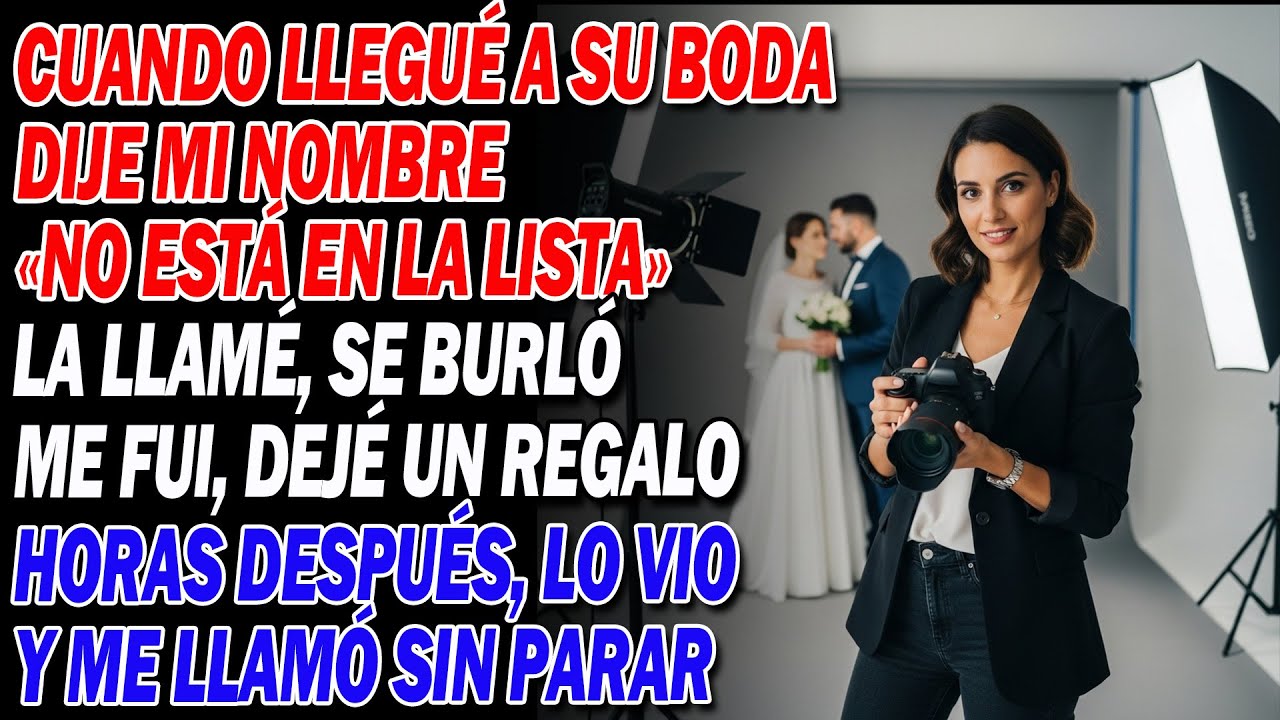 🎁😱 Mis padres me prohibieron ir a la boda de mi hermana — 💥💔 hasta que abrió mi “regalo” y gritó