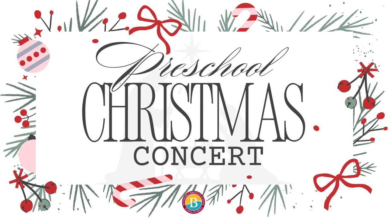 Preschool Christmas Concert 2025