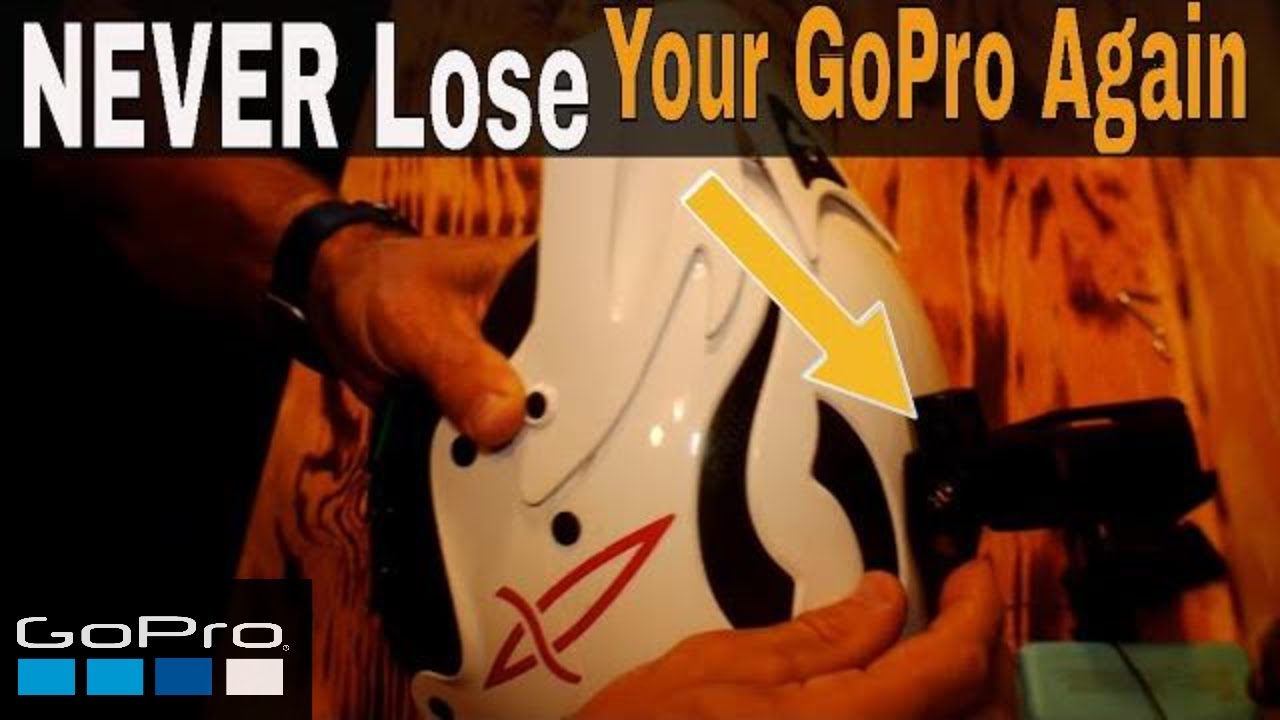 Gopro Tips Never LOSE a Go Pro off your Helmet Again!