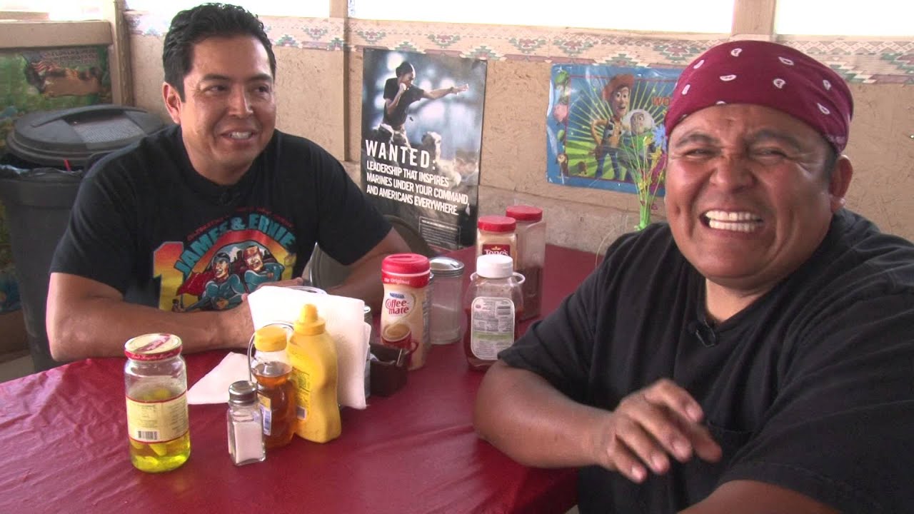 ITN Navajo Burger with James and Ernie
