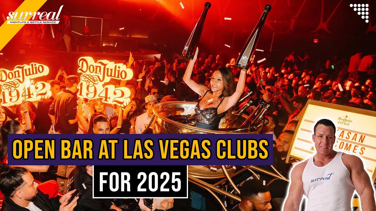 🍾 Open Bar Las Vegas 2025 | Exclusive Nightlife Secrets