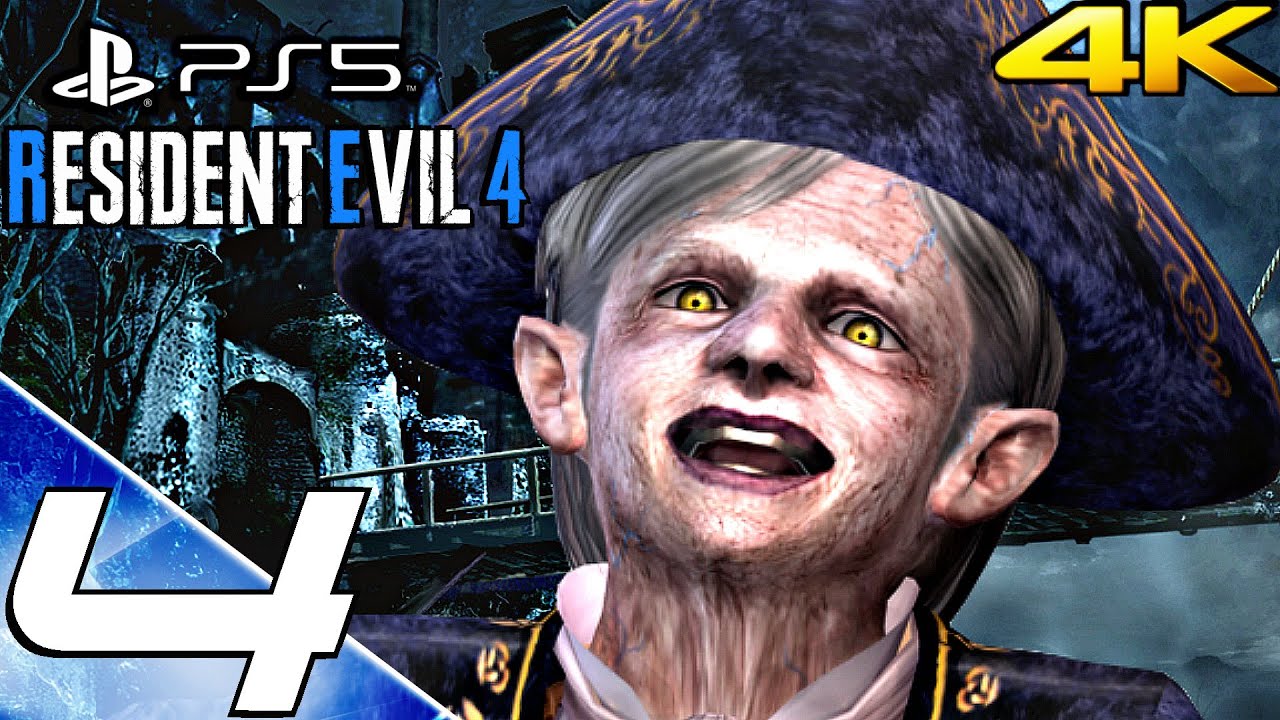 Resident Evil 4 (PS5) - Gameplay Walkthrough Part 4 - Castle (4K 60FPS)