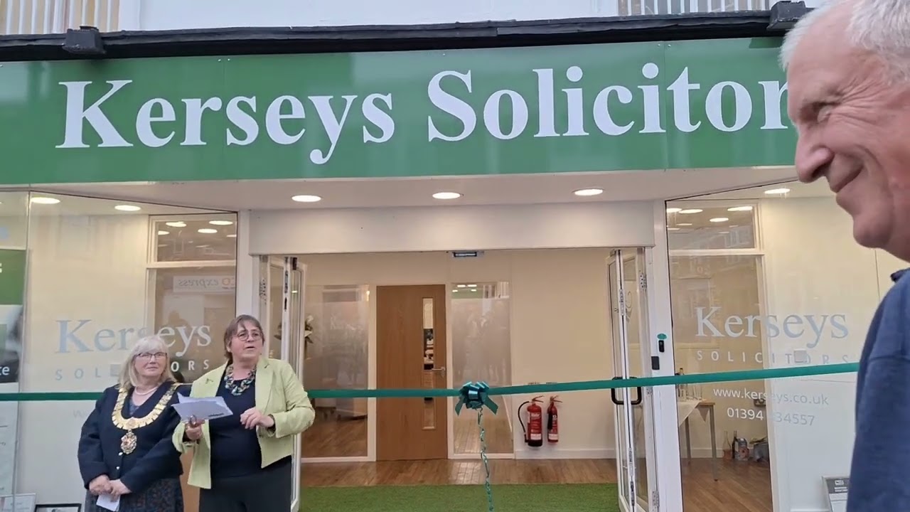 Kerseys Solicitors in Felixstowe Official Opening