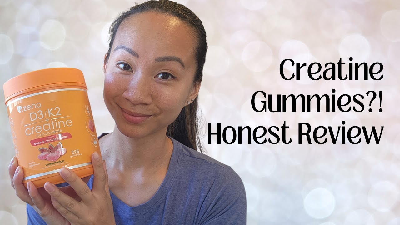 Trying Zena Creatine Gummies 🍬 | Taste Test + Honest Review