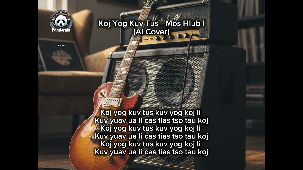 Koj Yog Kuv Tus - Mos Hlub (AI Cover)