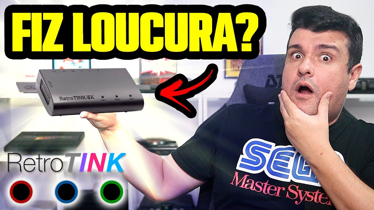 O CONVERSOR MAIS COBIÇADO de TODOS: O PODEROSO RETROTINK 5X PRO! É BOM MESMO ou É LENDA?