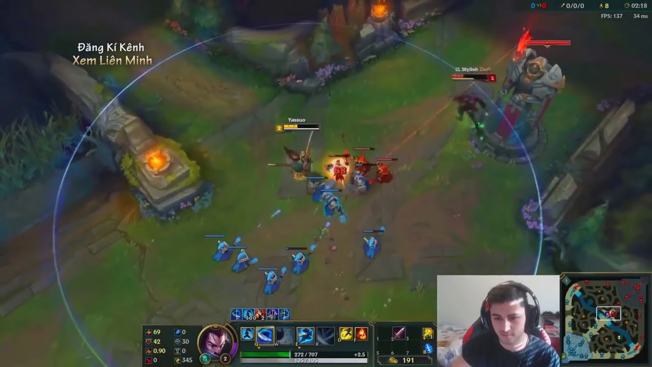 Yasuo vs Zed - K&egrave;o Solo 1vs1 Kinh Điển Nhất Li&ecirc;n Minh Huyền Thoại - Lol 2018