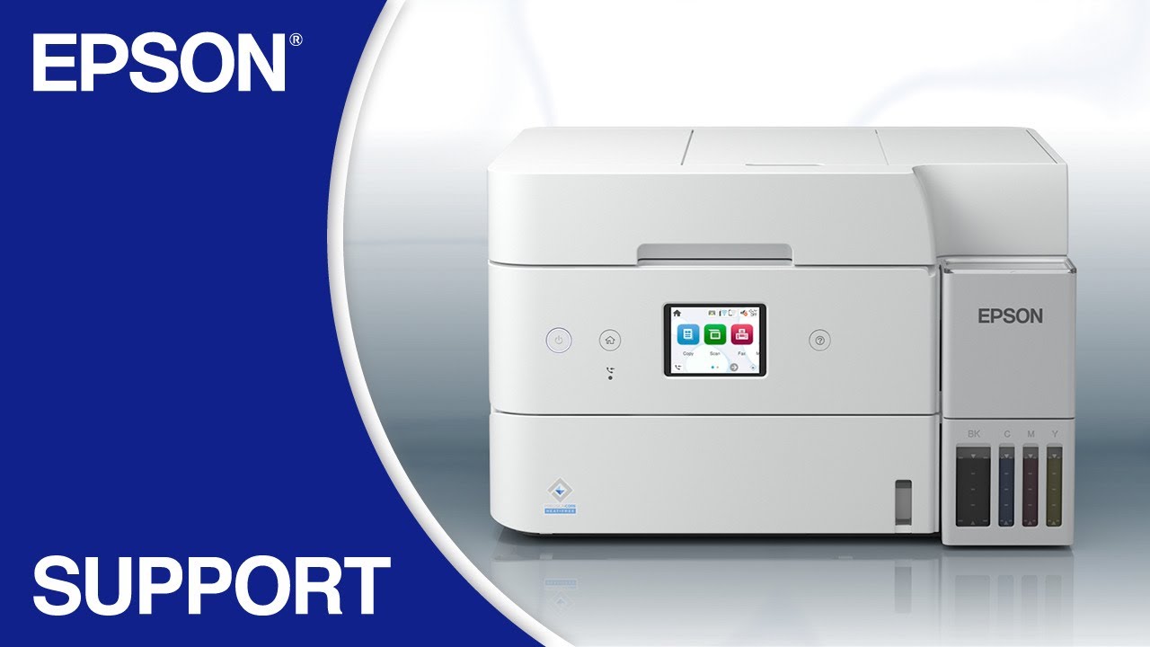 Epson EcoTank ET-4950 | Connecting Your Printer to a Wireless Network