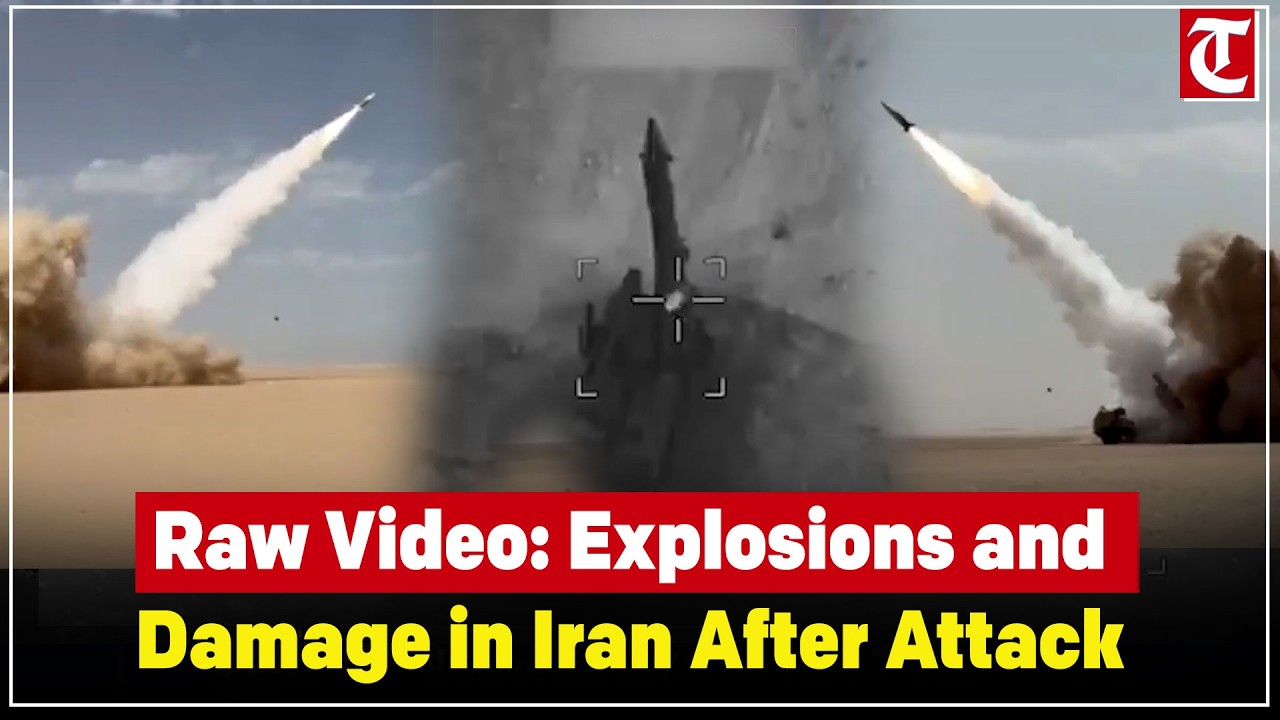 Watch Latest Footage of Destruction After US&ndash;Israel Strikes on Iran