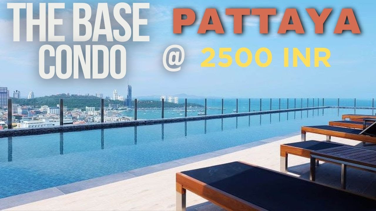 The Base Condo Pattaya Must Stay Budget Hotel Under 2500  400 meter From Beach