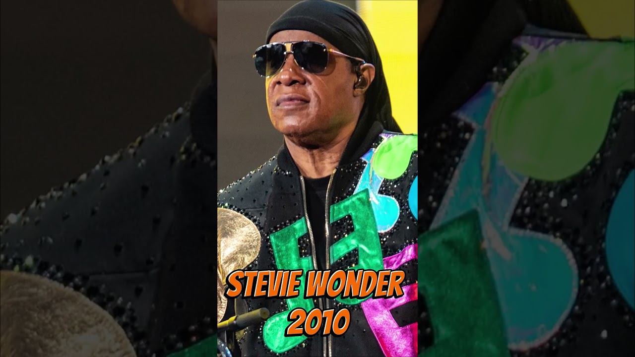 stevie wonder transformasi #shorts #vidio #celebrity #celebrityevolution #singer