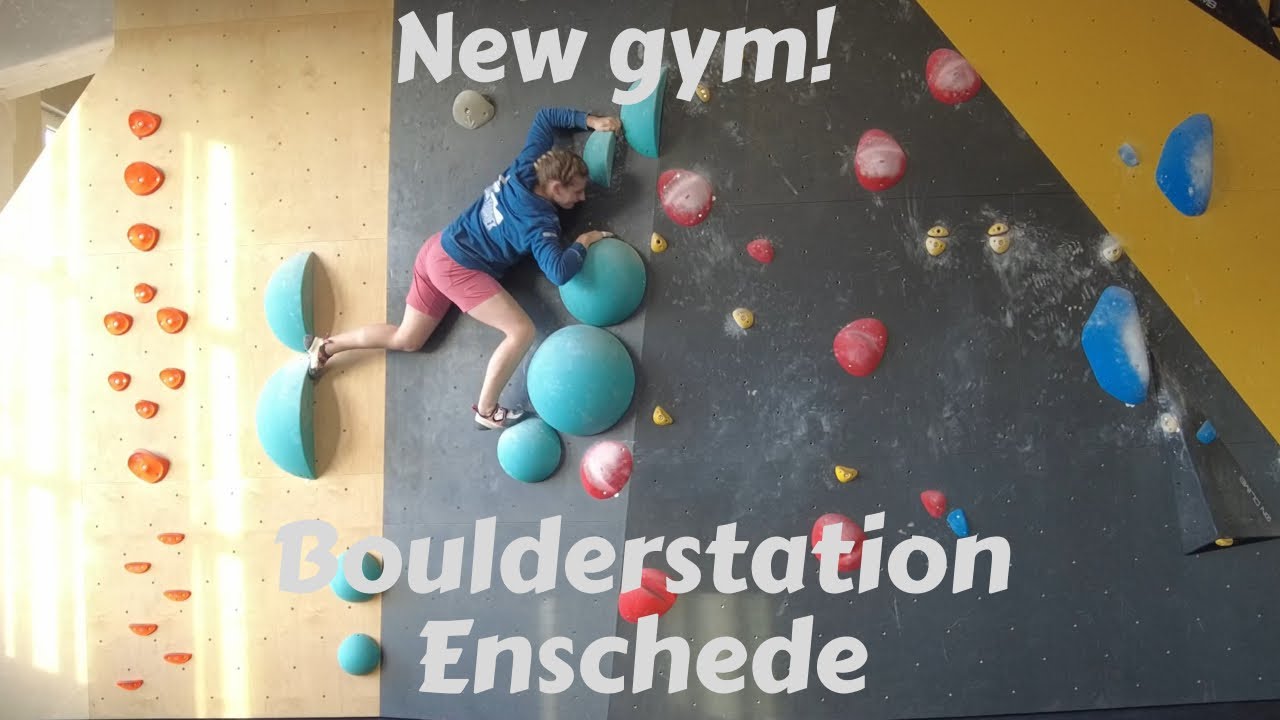 Bouldering at bouldergym  Boulderstation Enschede #116!