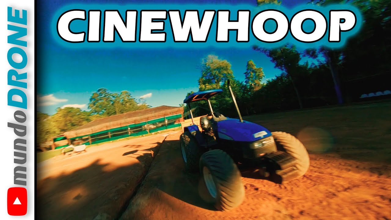 VOO de DRONE CINEWHOOP para RELAXAR