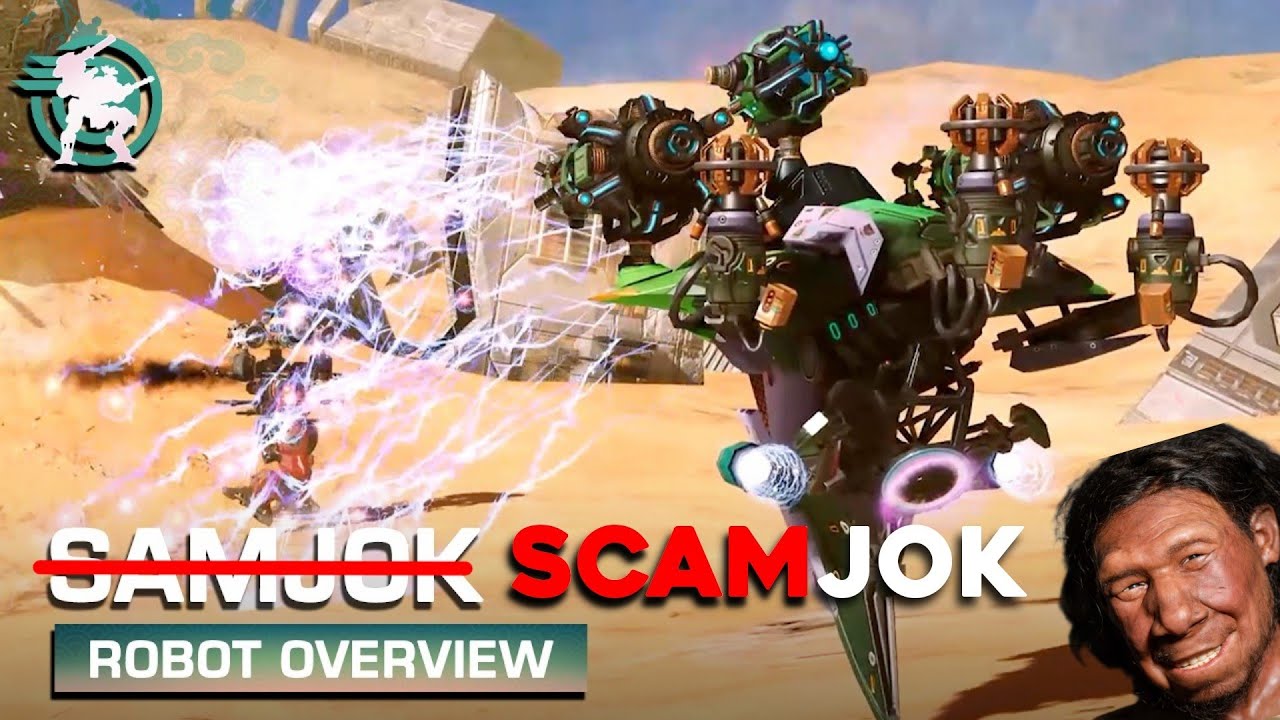 War Robots — обзор робота Samjok, но в 10 раз лучше