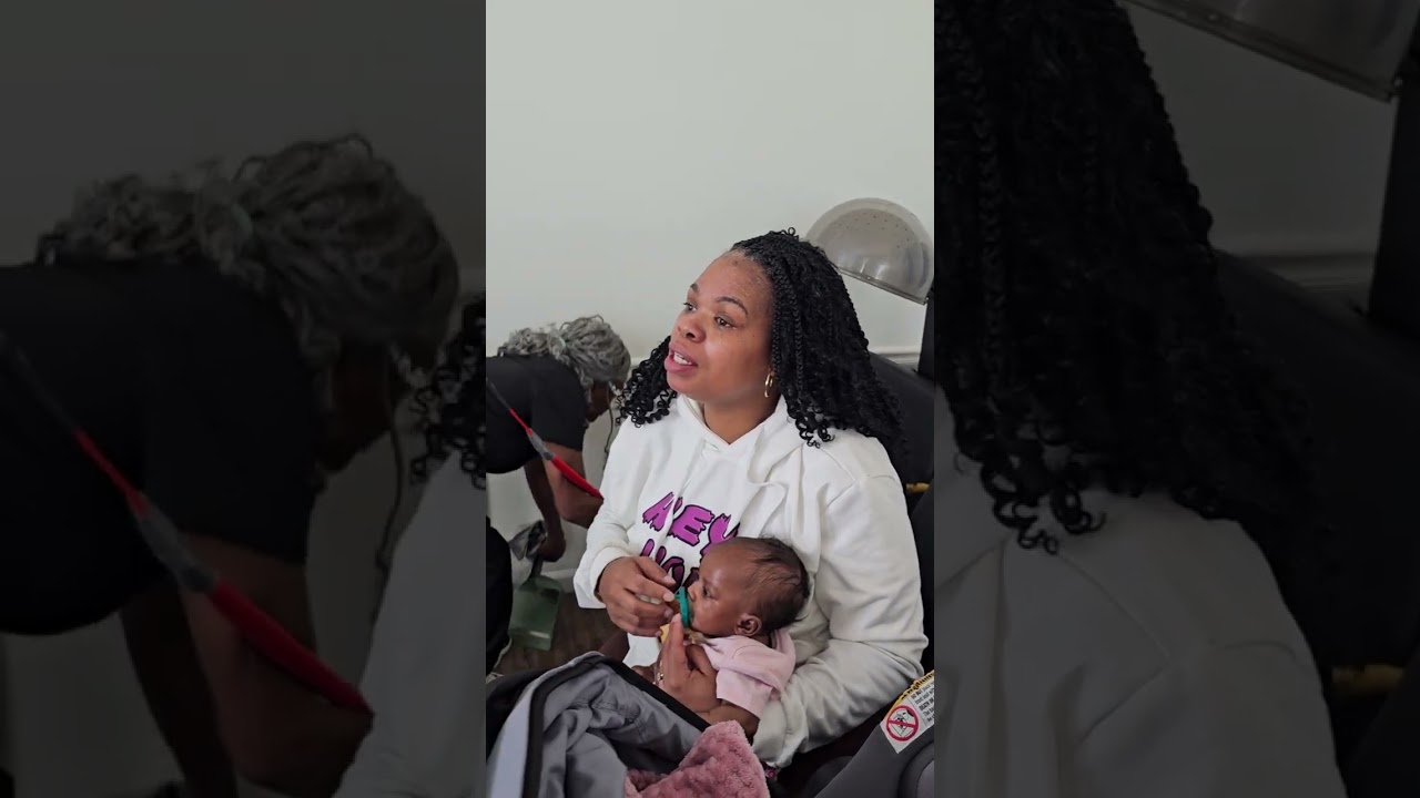 Первый день в салоне Сандры