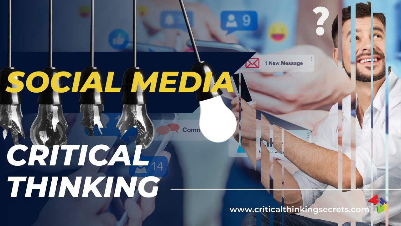Social Media Affects Critical Thinking #criticalthinking #socialmedia