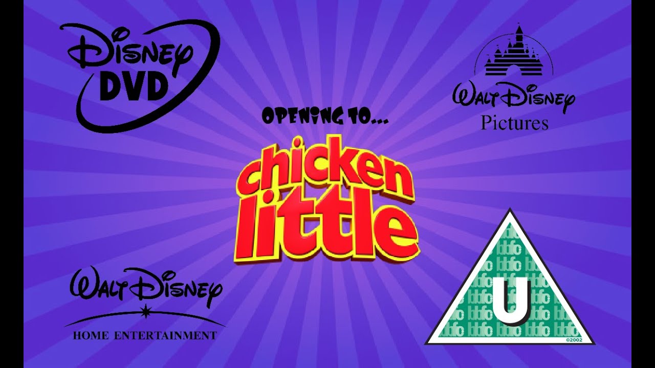 Opening to Chicken Little 2006 UK DVD