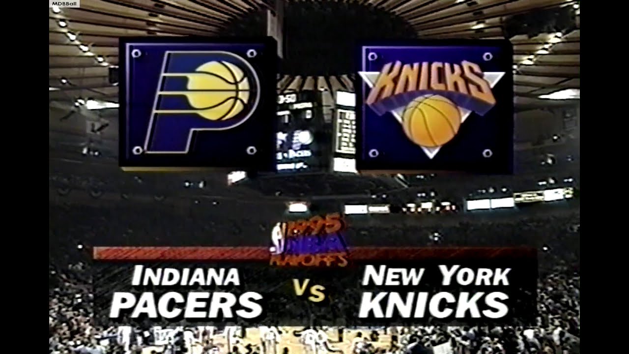 Pacers @ Knicks 1995 ECSF Game 5 (NBA On TNT)