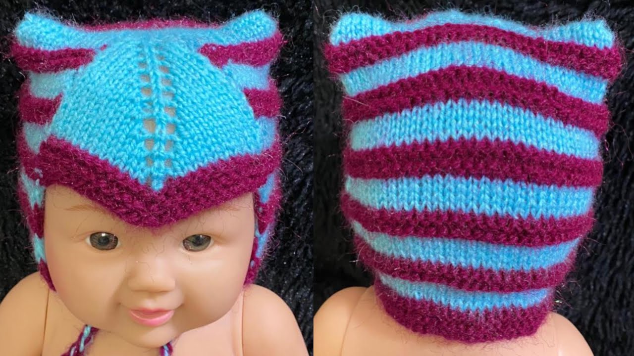 अपने बेबी के लिए बनाये ख़रगोश🐰टोपी/ Topi Step by step🐰 Rabbit 🐇Baby Cap🌸