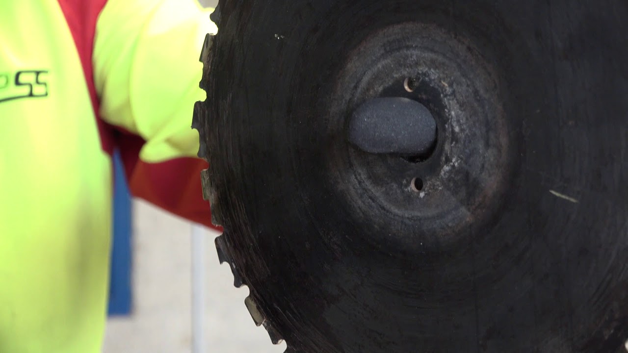 Controle en onderhoud van het zaagblad