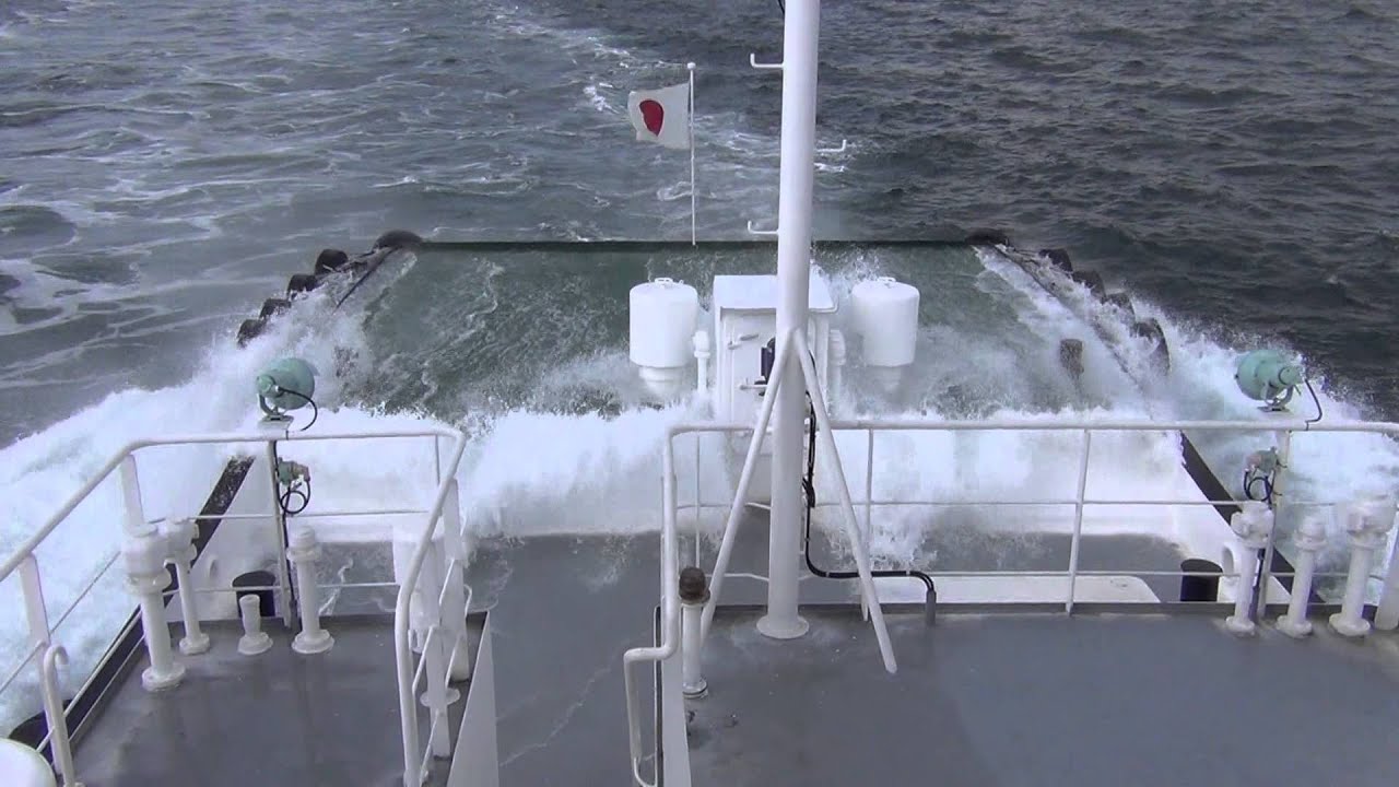 タグボート海上試運転