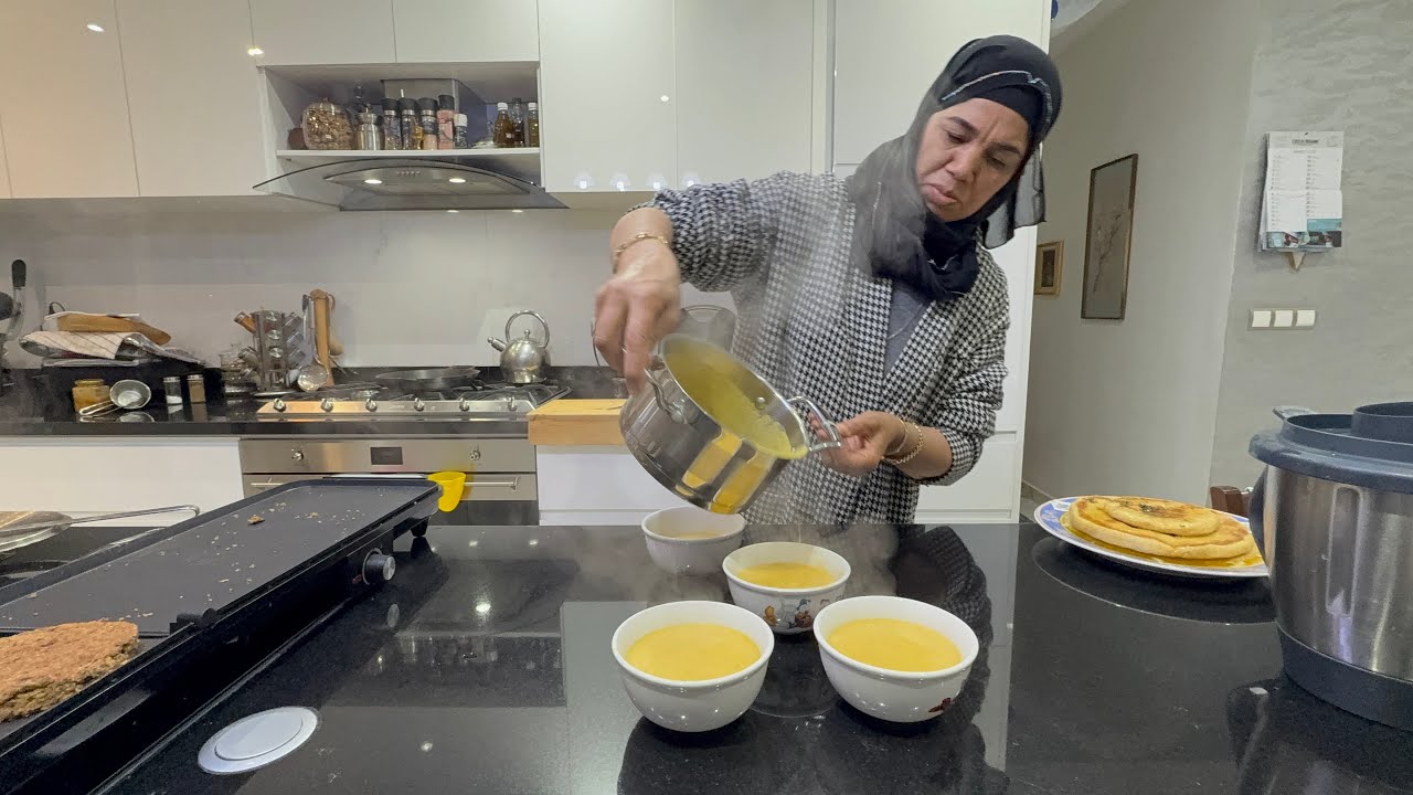 شوربة خفيفة وبنينة الطون في المقلات حريشات معمرين وطرح البطبوط