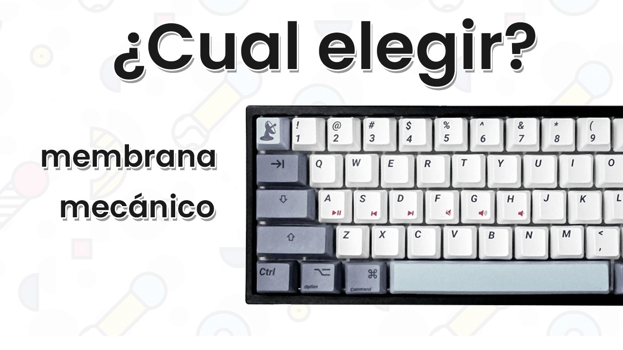 TECLADO MECANICO O TECLADO DE MEMBRANA, CUAL TE CONVIENE MAS