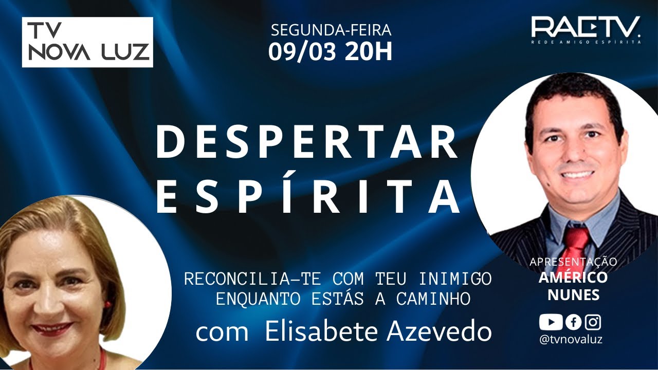 Reconcilia-te com Teu Inimigo Enquanto estás a Caminho | Elisabete Azevedo | Seg às 20hs - 09/03/26