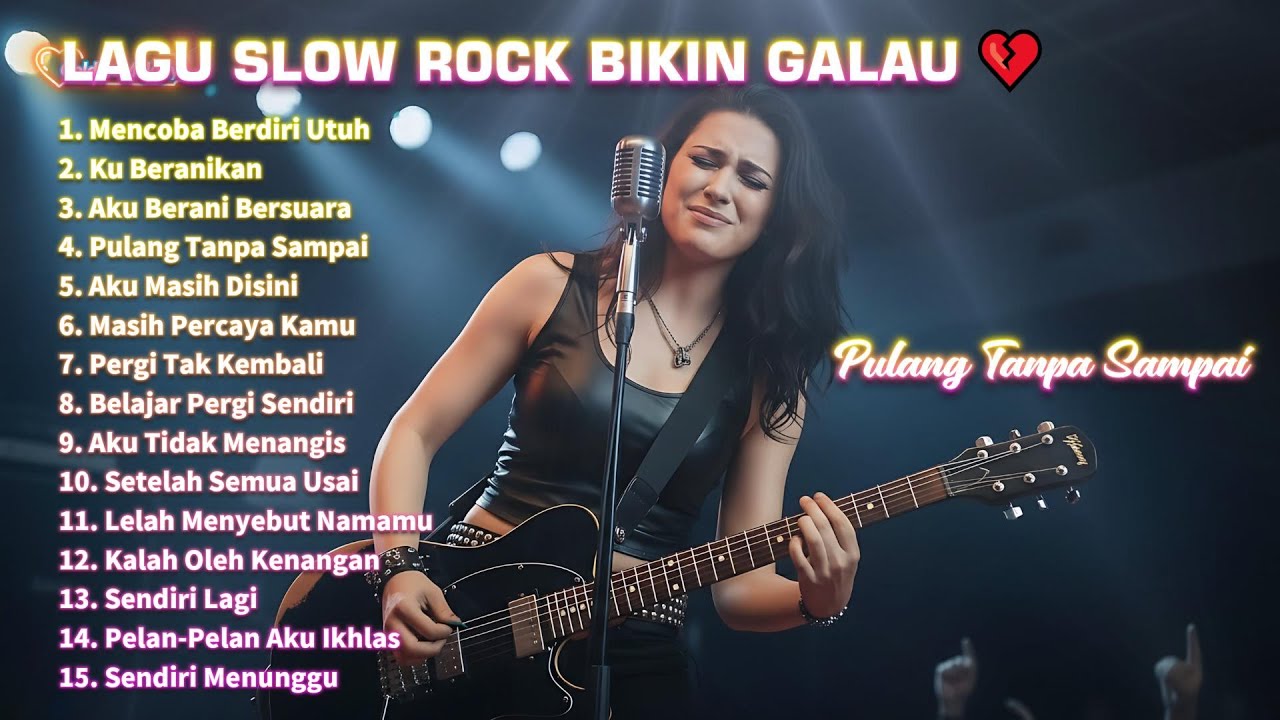 LAGU SLOW ROCK BIKIN GALAU 💔 Pulang Tanpa Sampai