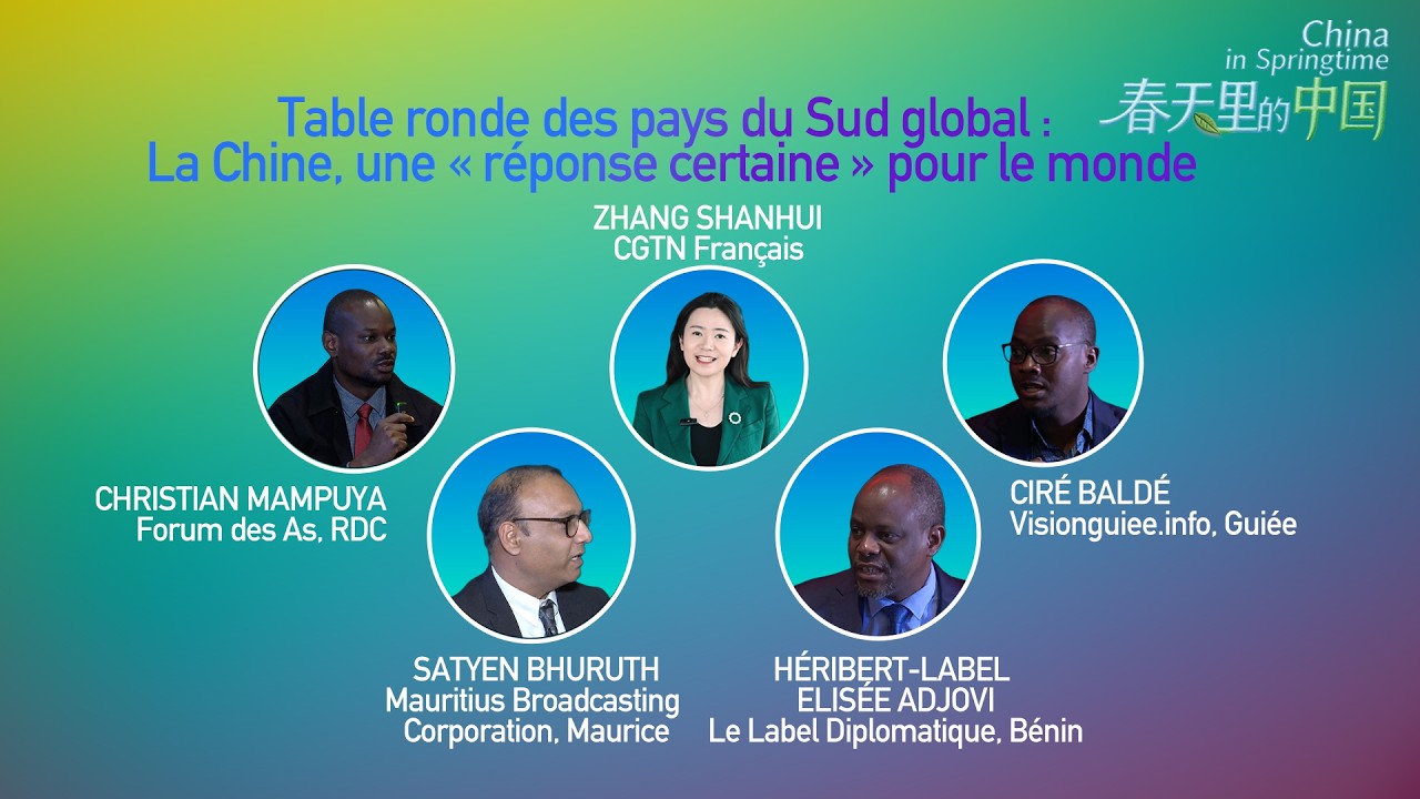 Table ronde des pays du Sud global : La Chine, une « réponse certaine » pour le monde