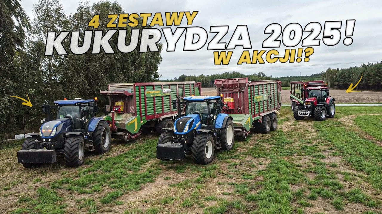 🔥KUKURYDZA 2025 | Gospodarstwo Rolne Sarowski & U.R AGROMARK🔥