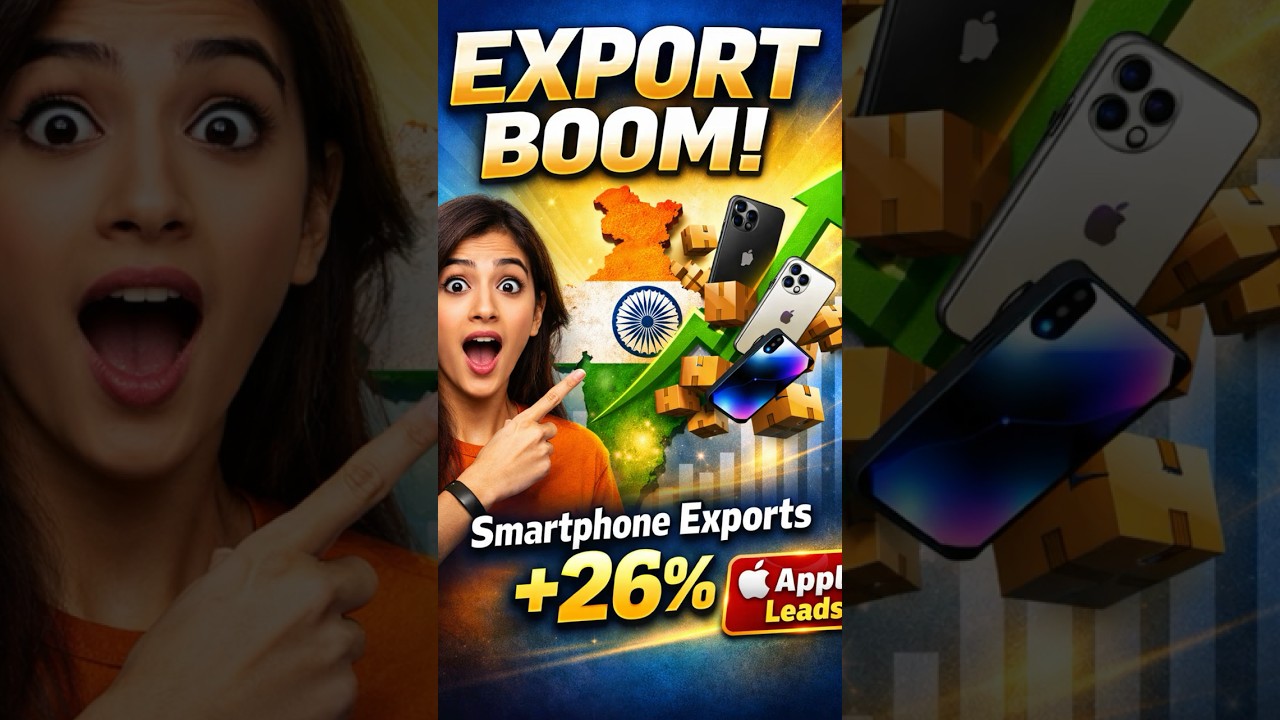 India&rsquo;s Smartphone Exports Jump 26% in 2025 | Apple Drives 61% Growth, US Demand Surges 162%