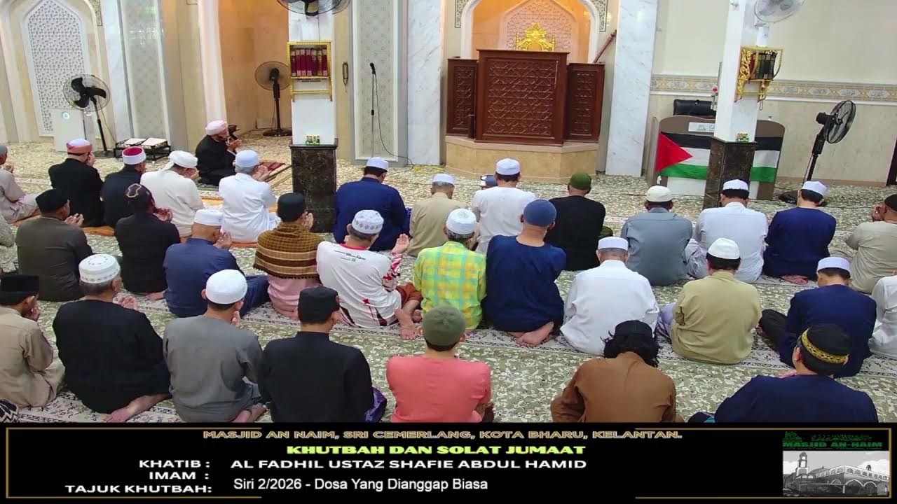 🕤 :  Khutbah dan Solat Jumaat📆 :  Jumaat  9 Januari 2026   | 19 Rejab  1447H