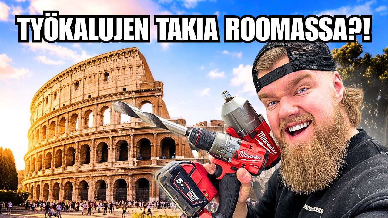 LENNETTIIN ROOMAAN ASTI KATSOMAAN TYÖKALUJA?!