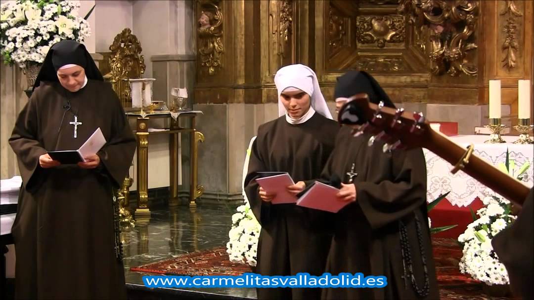 Hna. María Clara - Toma de Hábito (rito de la vestición) - Carmelitas Samaritanas
