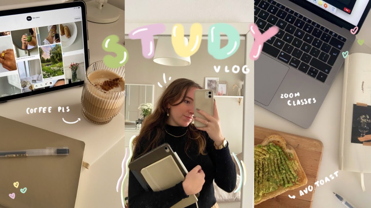 STUDY VLOG #5 | Primeiros dias de AULAS ONLINE (estudante de DESIGN)