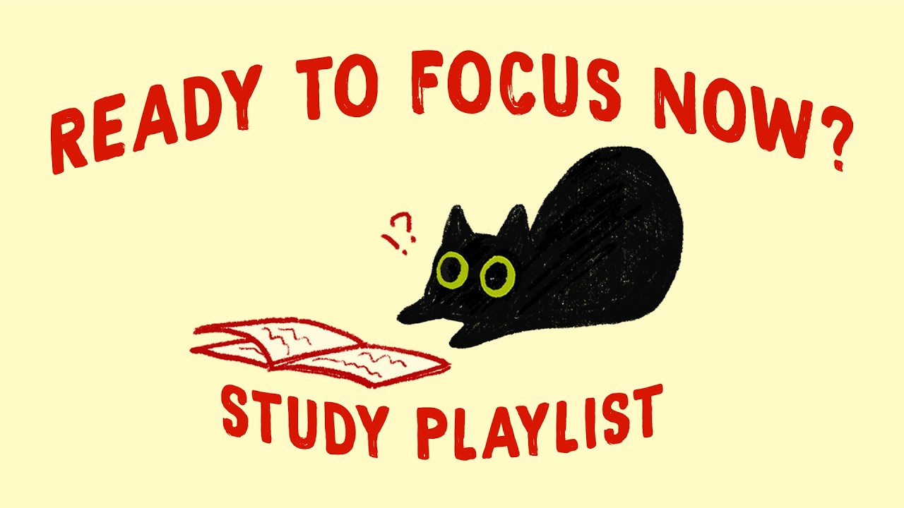 ready to focus now? let's do it (lofi study playlist to get everything done today)