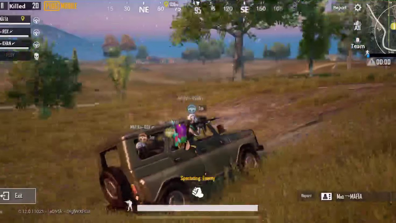 Hacking version of PUBG Mobile.K/D 22.18 Never miss this video