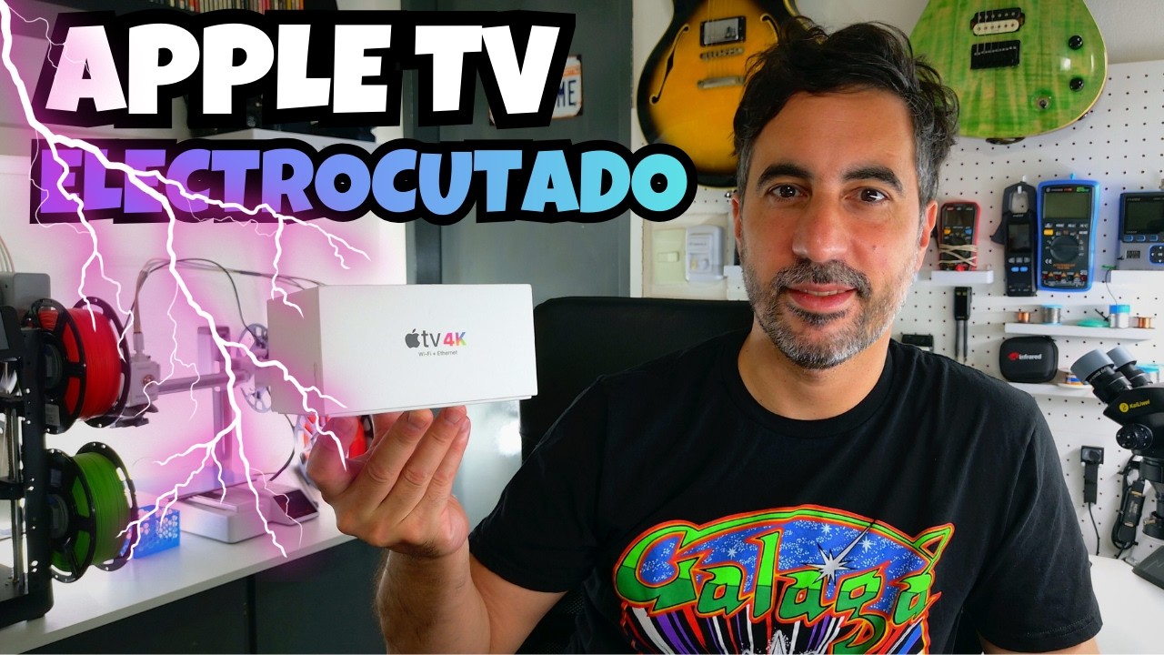 Un APPLE TV 4K Electrocutado por UN RAYO ⚡️
