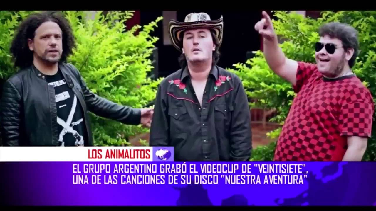 Los Animalitos - entrevista clip Veintisiete c/Agus Contepomi